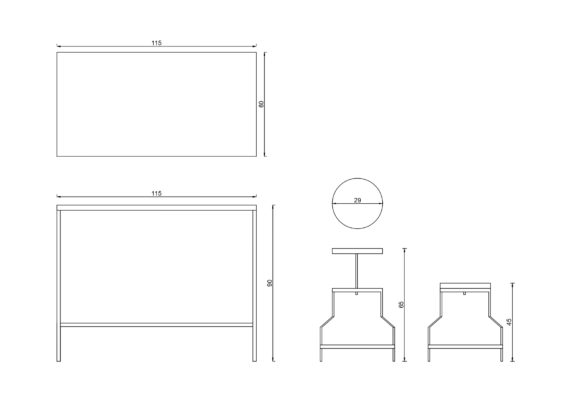 ikon bar tipi mutfak masasi 3