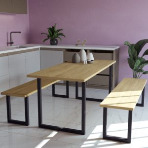 Mutfağınız İçin 4 Modern Dekorasyon Fikri,Mandalina Mutfak Masası